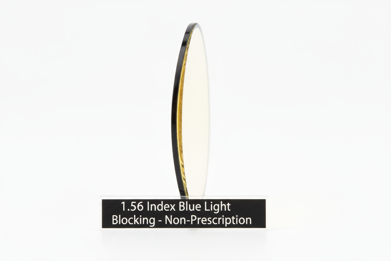 1.56 Index Blue Light Blocking Lens (Non-Prescription)